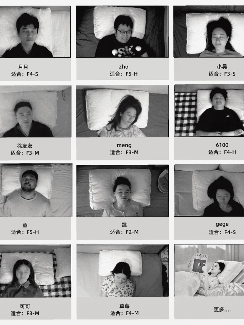 A wall of real sleep tests